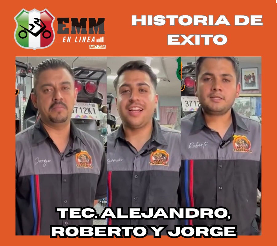 Alejandro, Roberto y Jorge